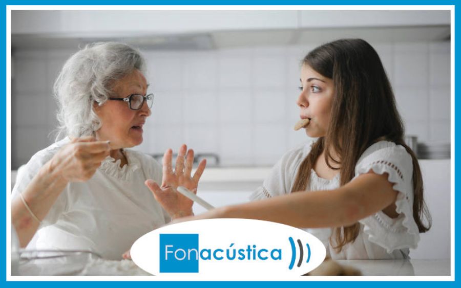 Personas que usan audífonos